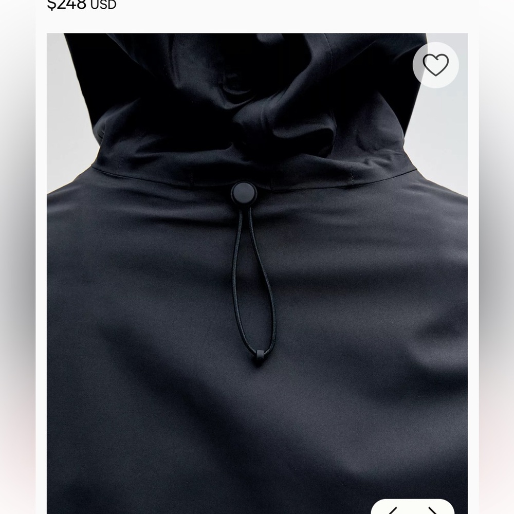 NWOT Lululemon Rain Rebel Jacket in Black 14 - Picture 7 of 12